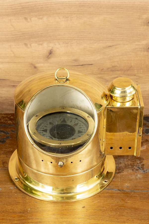 Brass Lifeboat Compass 