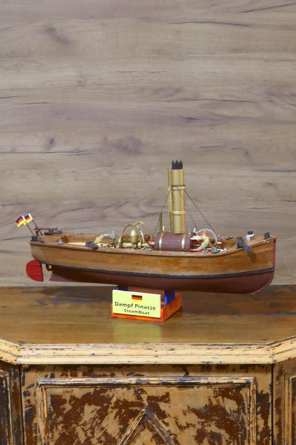 Dampf Pinasse Steamship Model 